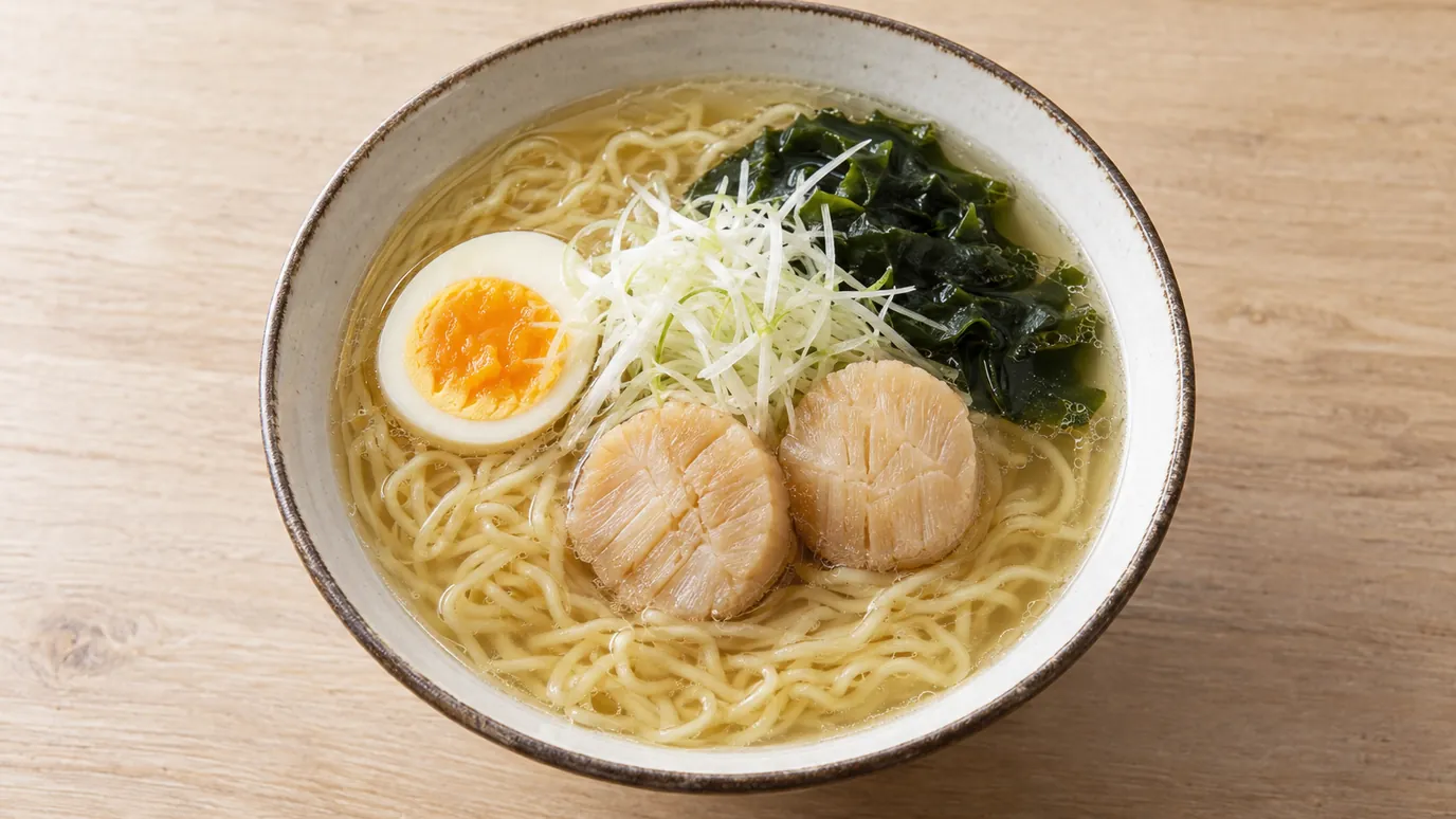 Okhotsk Scallop Salt Ramen