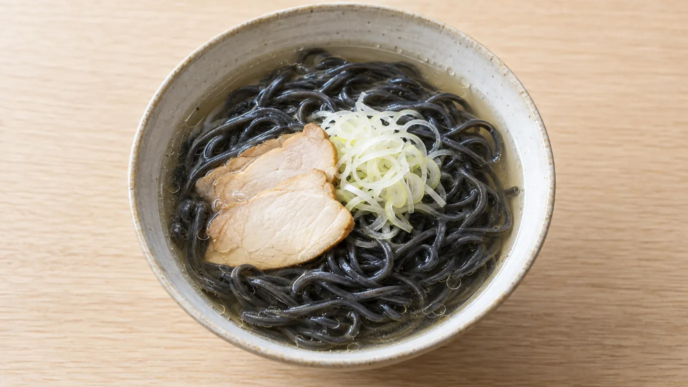 Squid Ink Ramen